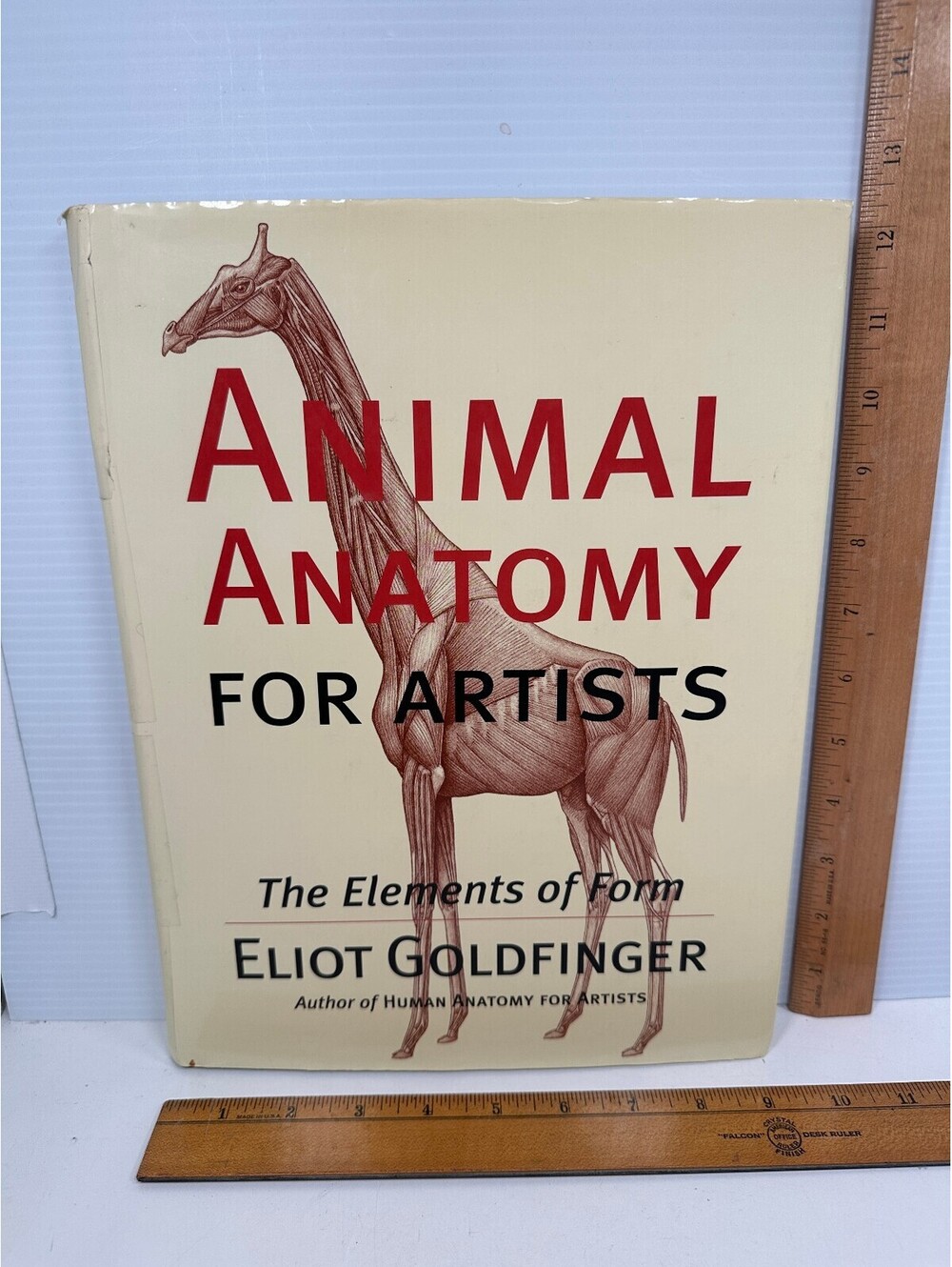 Animal Anatomy for Artists: The Elements of Form - Hardcover - GOOD - Goldfinger